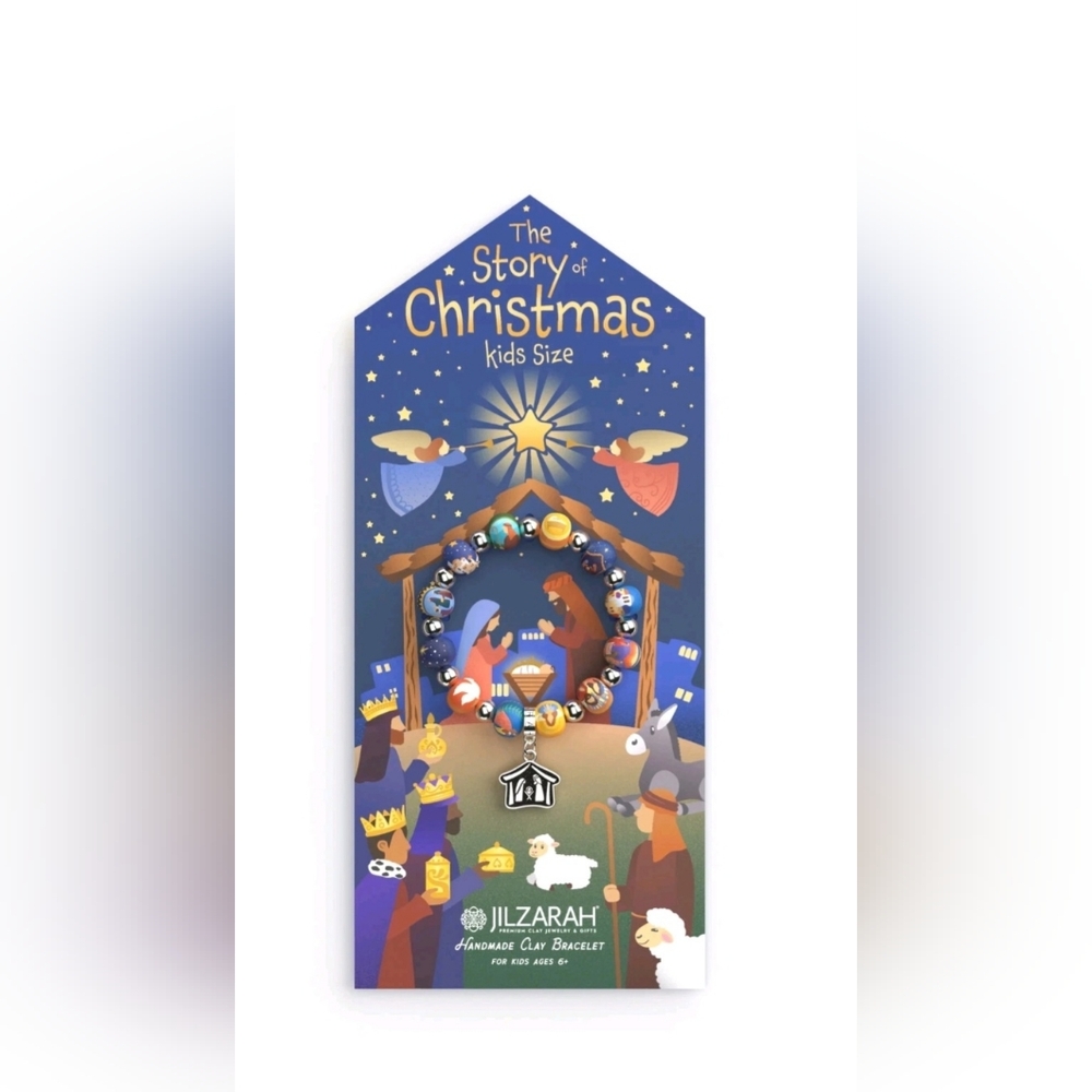 Jilzarah Kids Christmas Bracelet - Multicolor